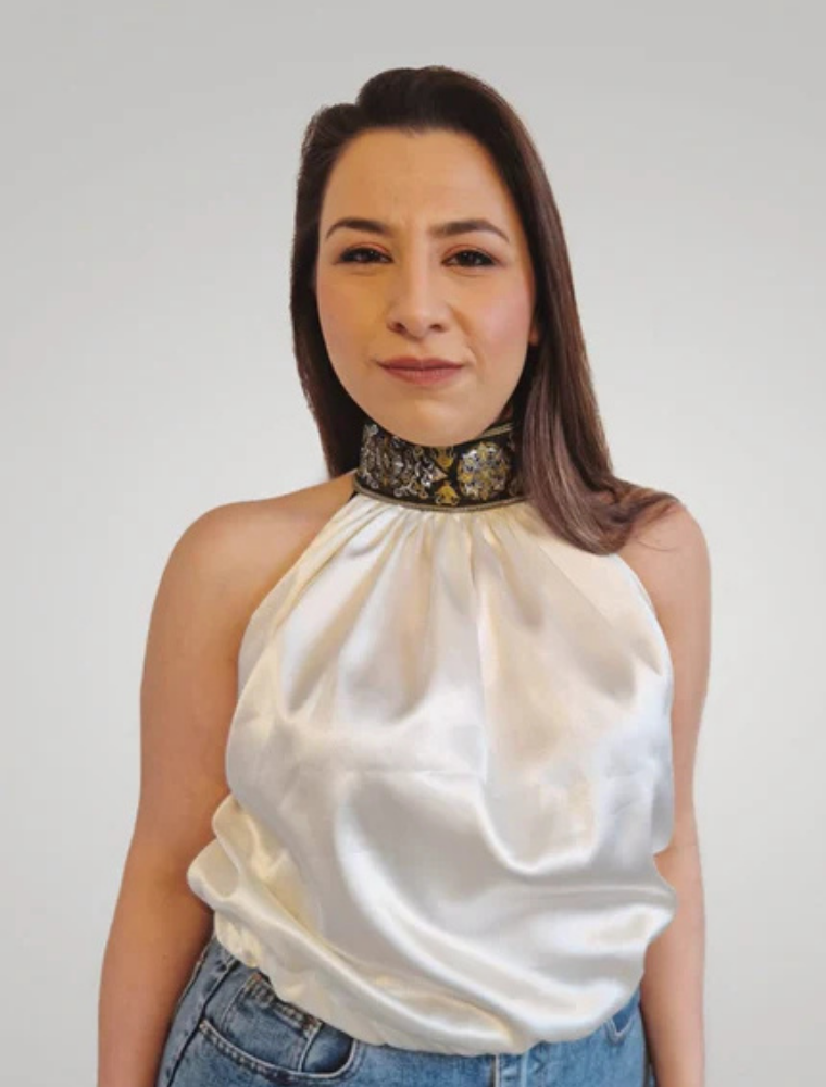 Haut à col sans manches Nout